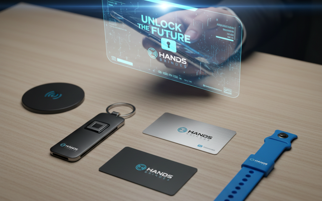 Desbloqueie o Futuro: Brindes Personalizados com Tecnologia NFC da Hands Brindes