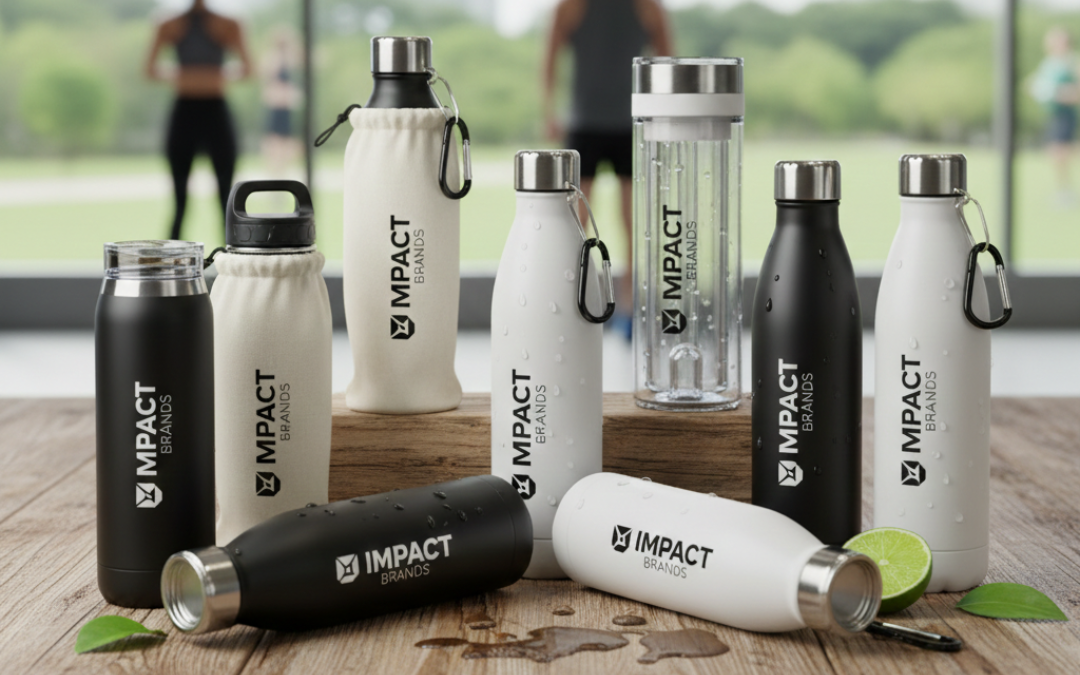 Hidrate sua Marca: Squeezes e Garrafas Térmicas Personalizadas como Brindes Corporativos de Impacto