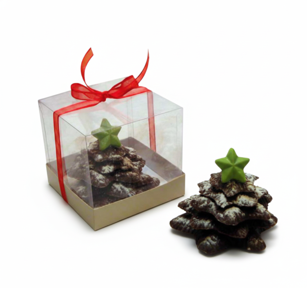 Mini Árvore de Natal em Chocolate 100g | Hands Perform Brindes Natalinos