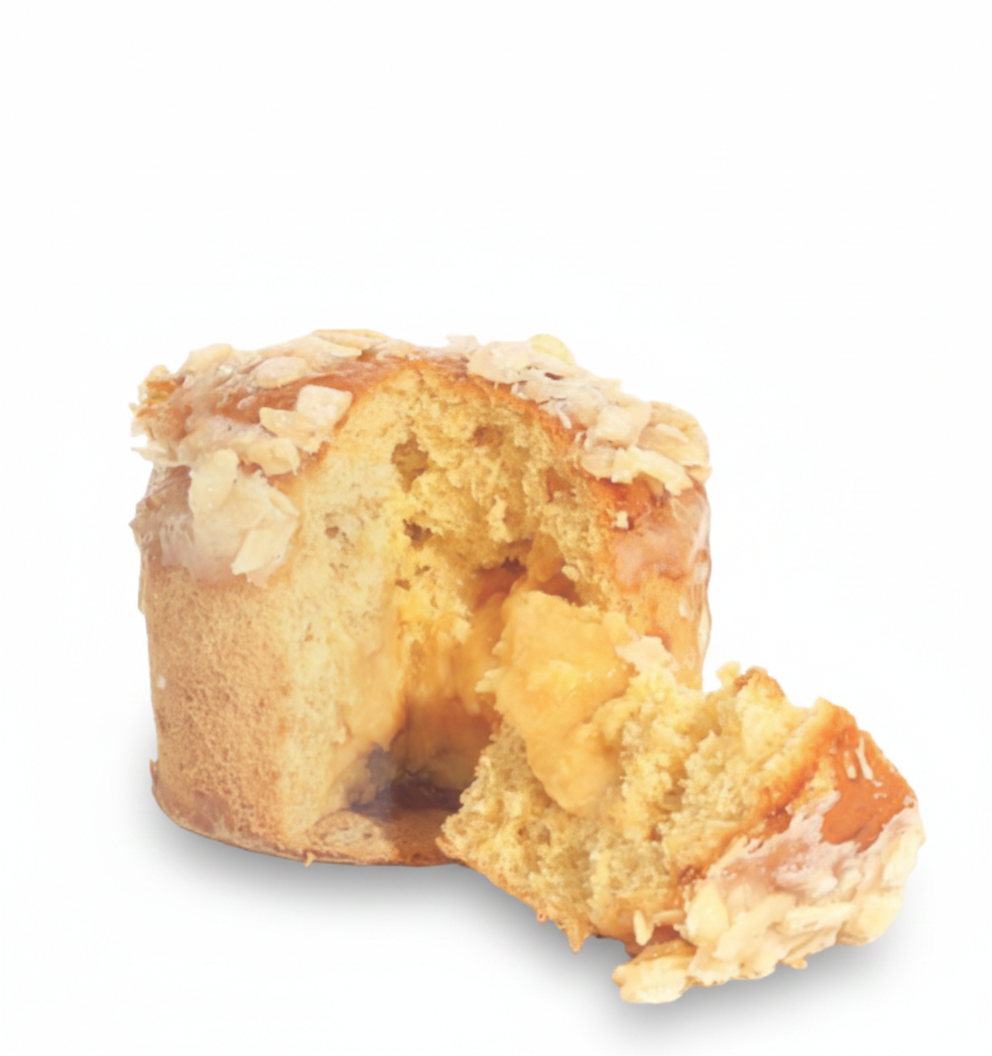 Panettone Gourmet de Damasco com Crosta de Amêndoas | Hands Perform